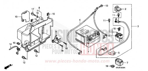 BATTERY (FES1253-5) (FES1503-5) FES1255 de 2005